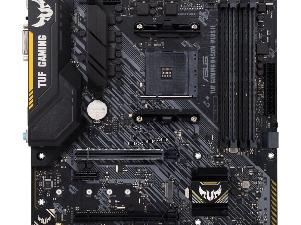 ASUS TUF Gaming B450M-Plus II | Socket AM4 | AMD B450 | 4xDDR4 | Micro-ATX | Moederbord