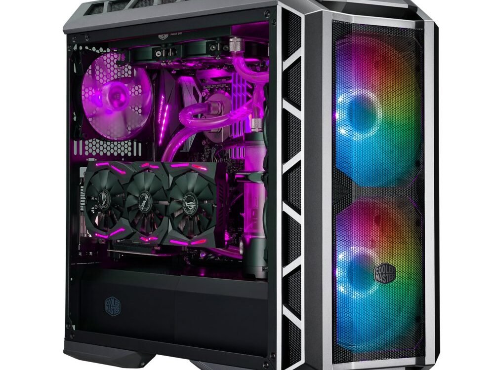 Cooler Master MasterCase H500P Mesh RGB | Midi Tower Case | Grijs