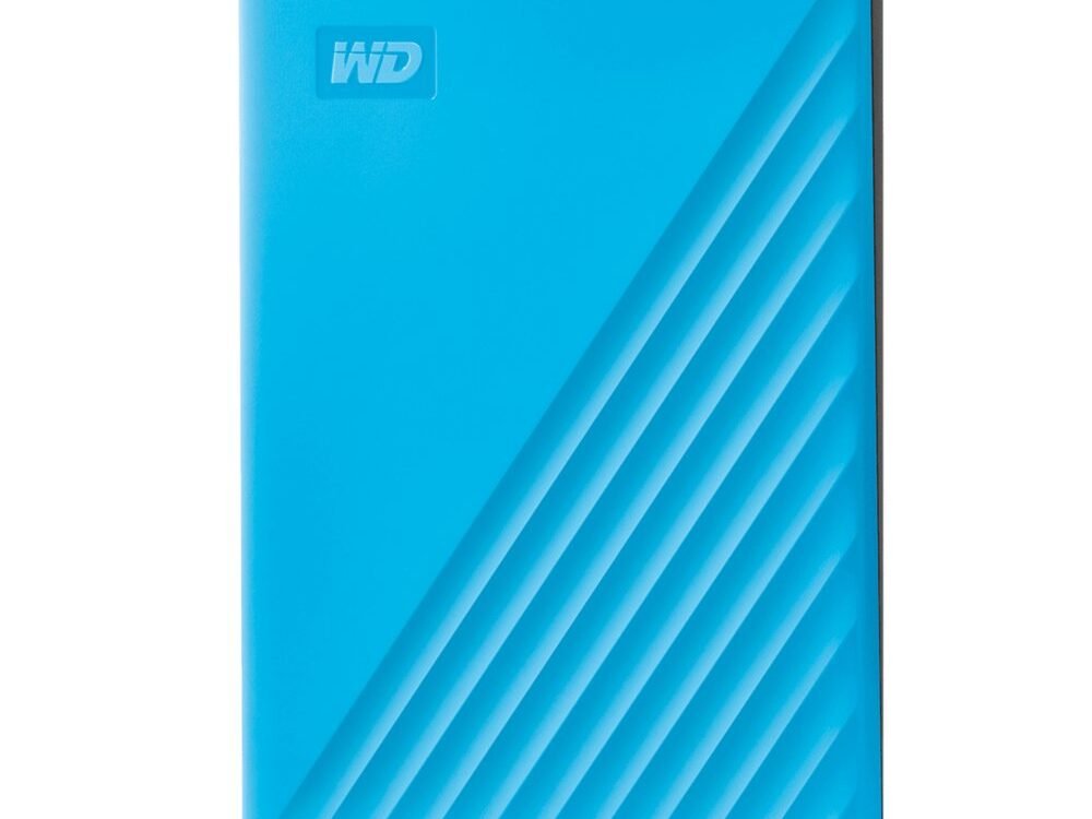 WD My Passport Externe Harde Schijf | 2TB | USB 3.2 | Blauw