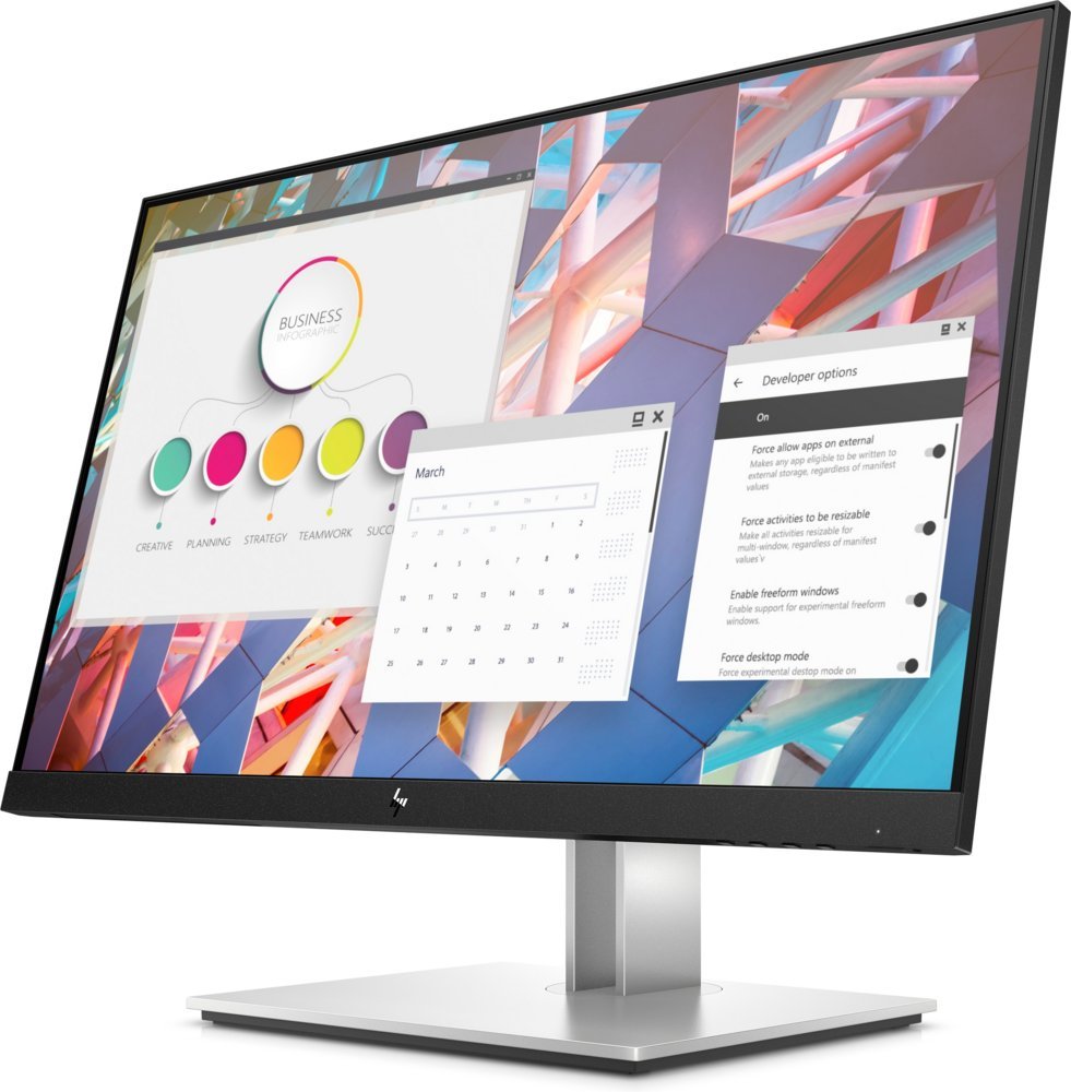 HP E24 G4 23.8" | 1920x1080 IPS | 60Hz | Monitor - Afbeelding 3