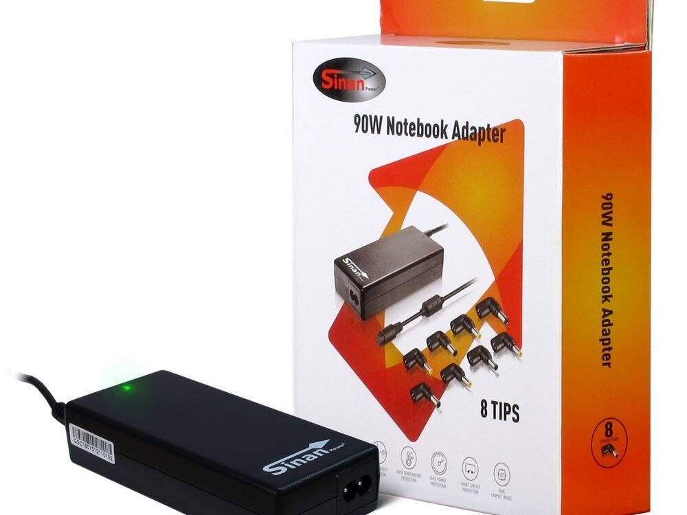 Inter-Tech Sinan UB-90HB | Universele Notebook Lader | 90 Watt