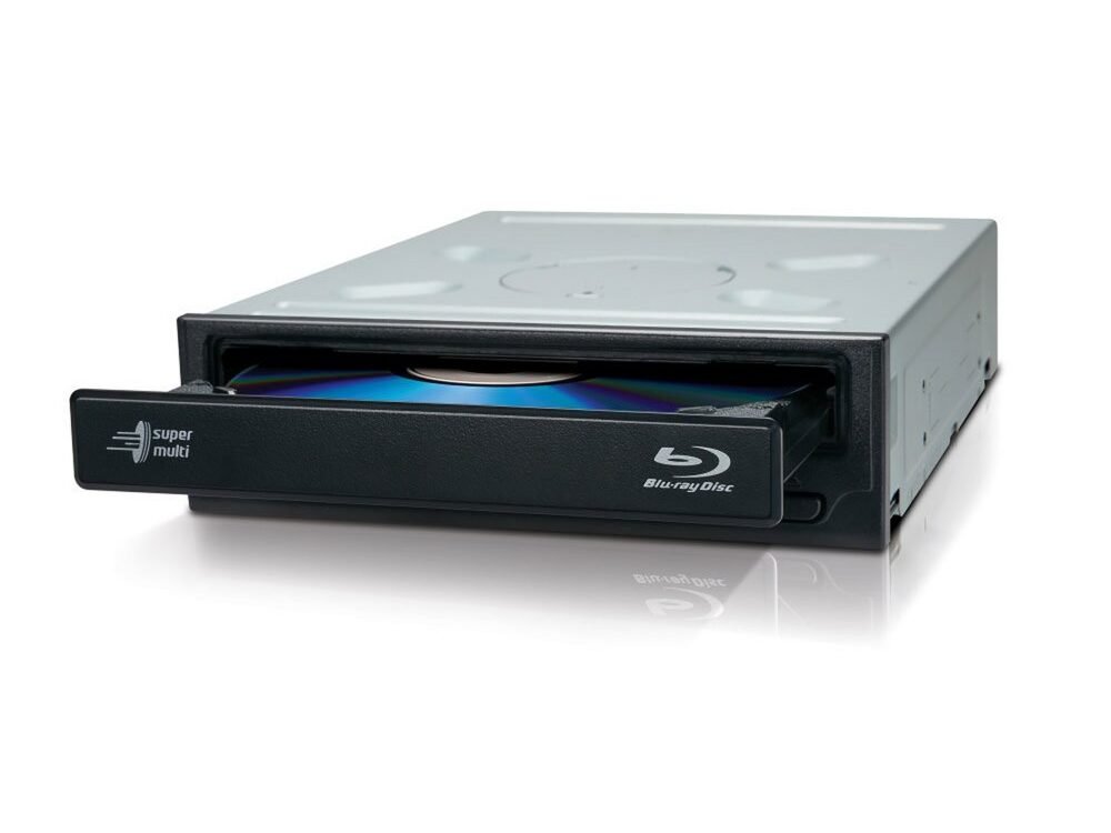 Hitachi-LG Super Multi Blu-ray Writer | Intern Optisch Schijfstation | Blu-ray RW | Zwart