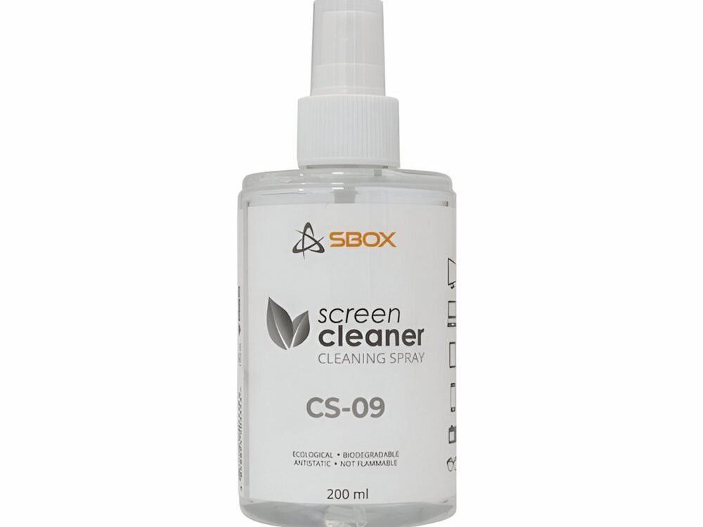 SBOX CS-09 Schermreiniger Spray | 200ml