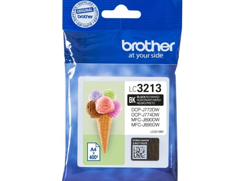 Brother LC-3213BK | Originele High (XL) Rendement Zwarte Inktcartridge | 1 Stuk