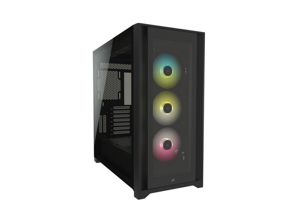 Corsair iCUE 5000X RGB | Midi Tower Case | Zwart