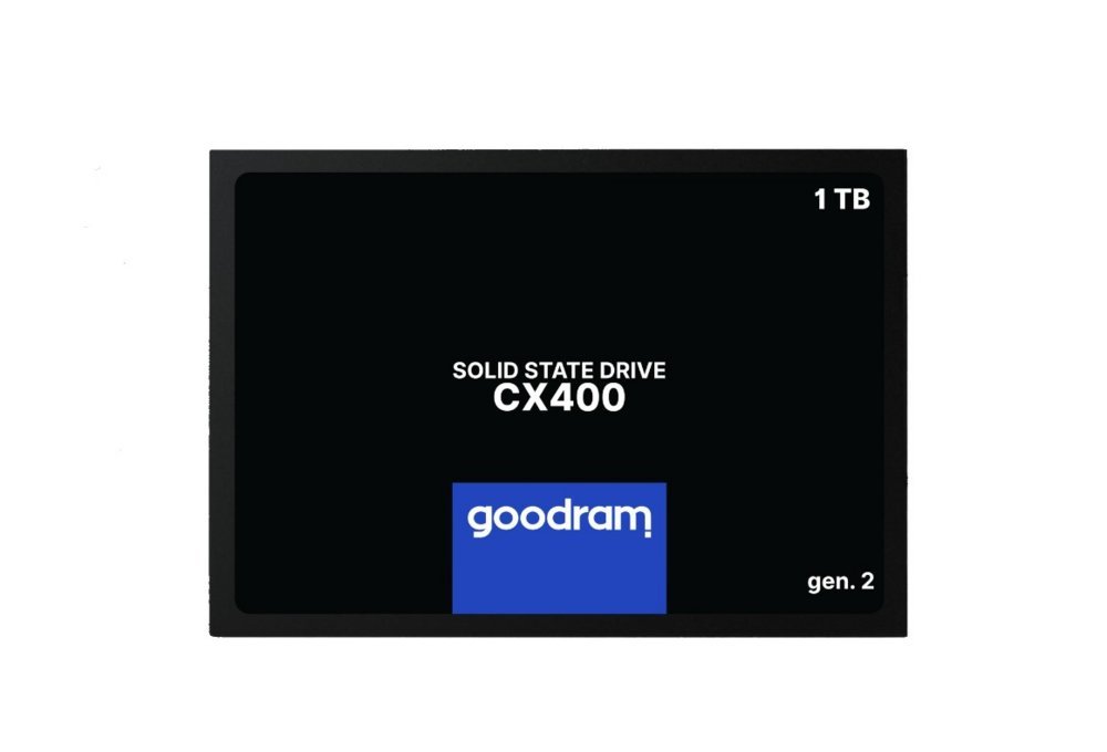 Goodram CX400 | 1TB SATA SSD | 2.5'' | 550MB/s Lezen | 500MB/s Schrijven