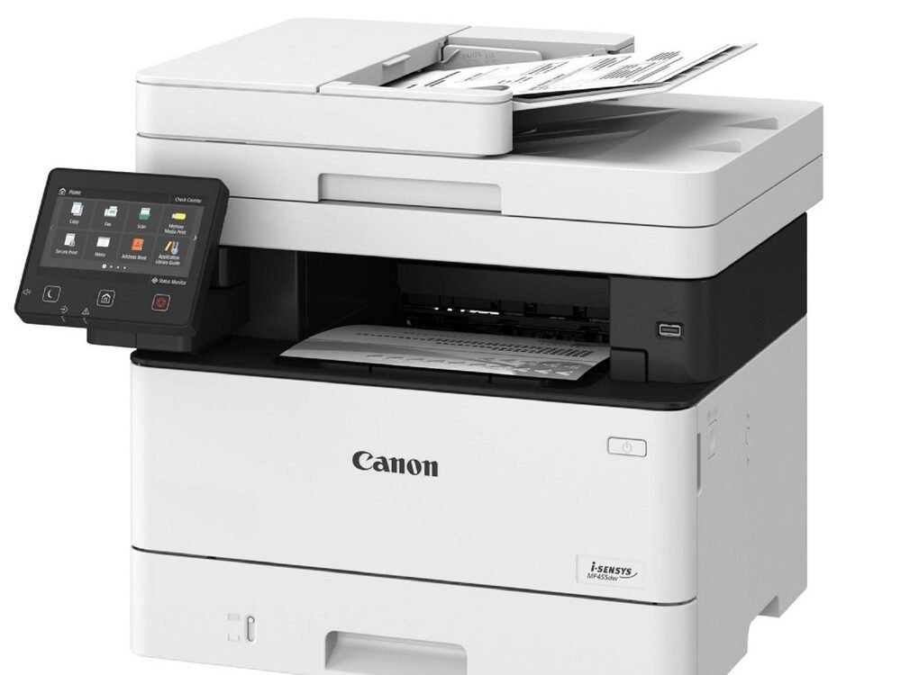 Canon i-SENSYS MF455dw | All-in-One Laserprinter | A4 | 1200 x 1200 DPI | 38 ppm | Wi-Fi | Zwart/Wit