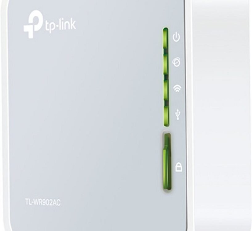 TP-Link TL-WR902AC | WiFi 5 Mini Router | Draadloos Dual-band (2,4 GHz / 5 GHz) | tot 733 Mbit/s