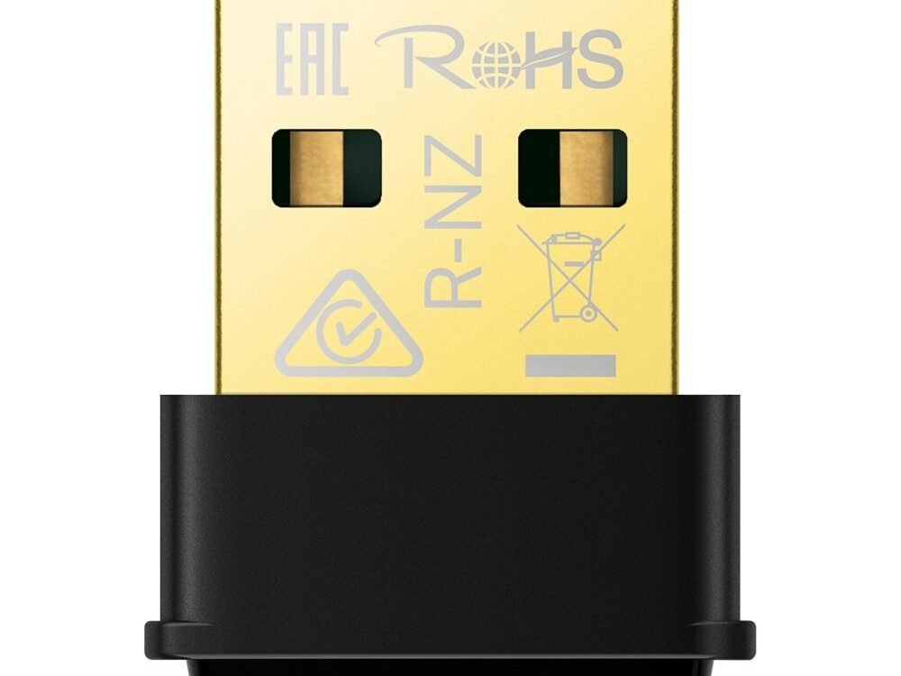 TP-Link Archer T3U Nano | Wi-Fi 5 USB Adapter | Dual-band (2,4 GHz / 5 GHz) | 1300 Mbps | USB 2.0 | Zwart