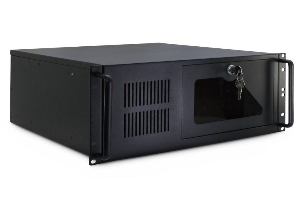 Inter-Tech IPC 4U-4088-S | Server Rack Case | Zwart