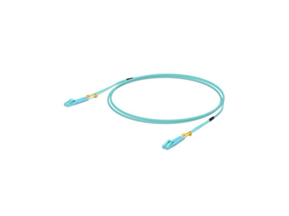 Ubiquiti Networks UniFi ODN | 3 m Glasvezelkabel | LC naar LC | OM3 | Aqua
