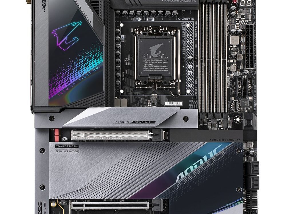 Gigabyte Z790 AORUS MASTER | Socket LGA 1700 | Intel Z790 | 4xDDR5 | Extended ATX | Moederbord