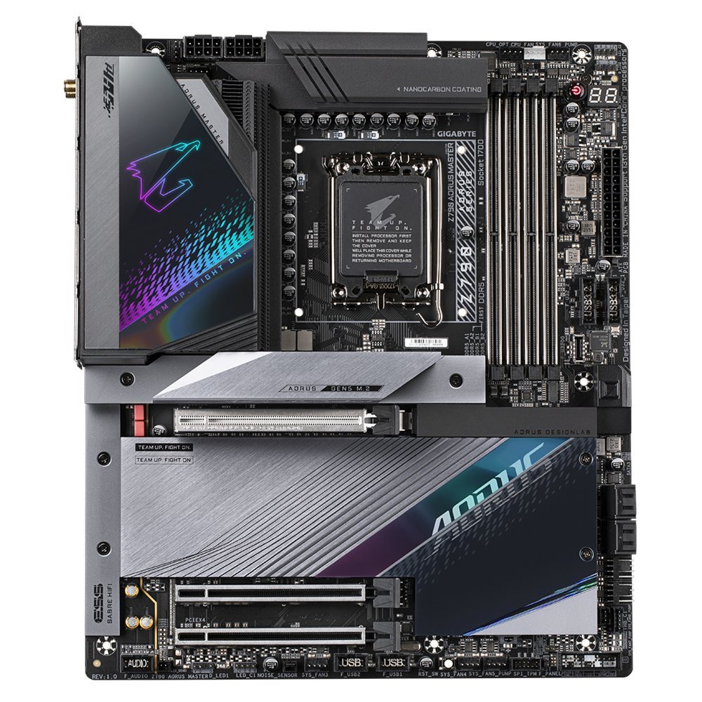 Gigabyte Z790 AORUS MASTER | Socket LGA 1700 | Intel Z790 | 4xDDR5 | Extended ATX | Moederbord