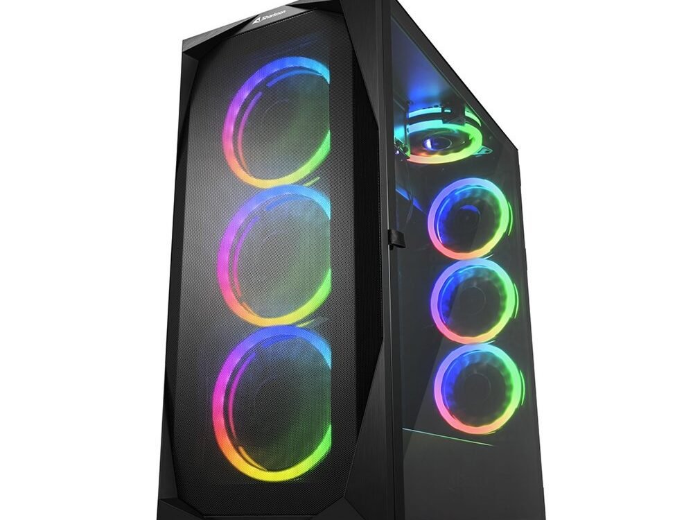 Sharkoon REV300 RGB | Tower Case | Zwart