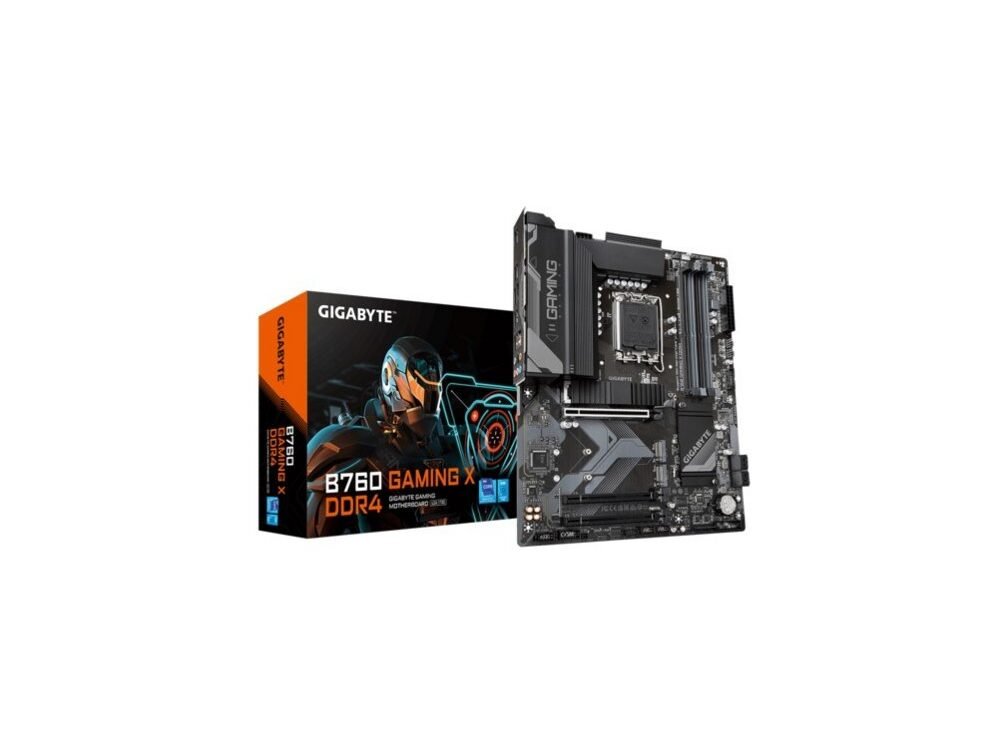 Gigabyte B760 GAMING X DDR4 | Socket LGA 1700 | Intel B760 | 4xDDR4 | ATX | Moederbord
