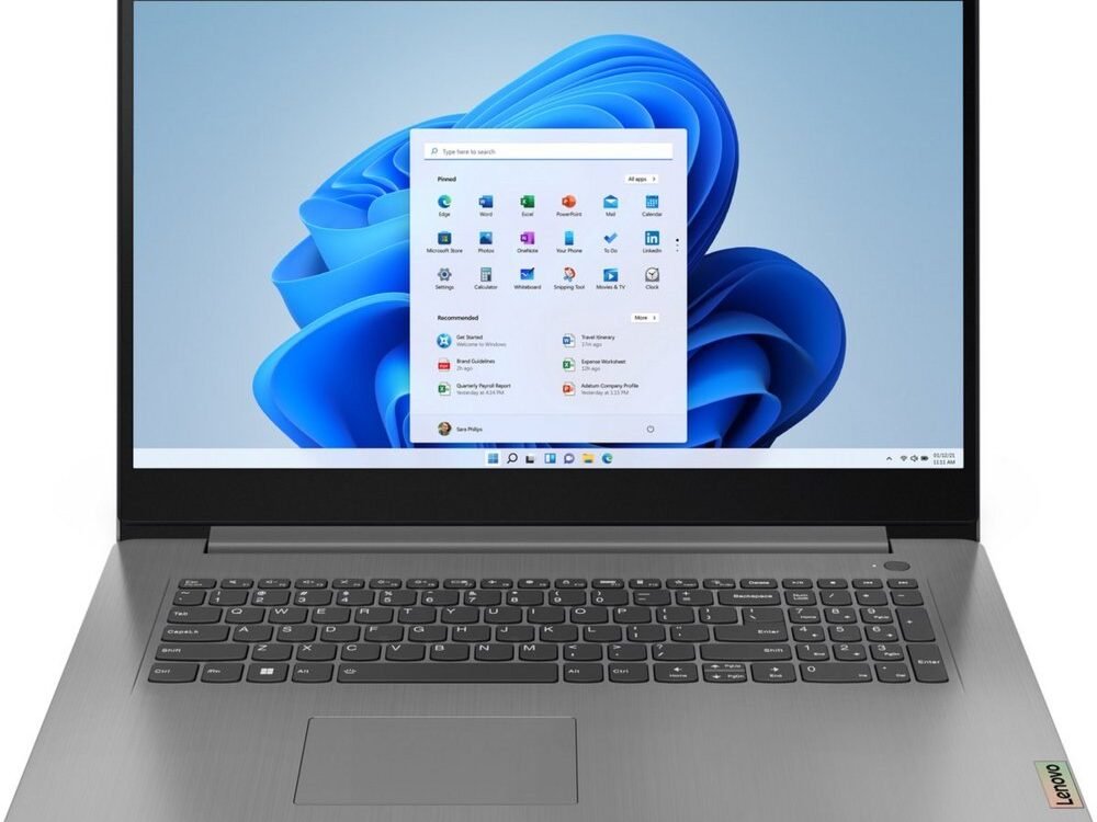 Lenovo IdeaPad 3 17IAU7 | 17.3'' Full HD IPS | Intel Core i5-1235U | 16GB RAM | 512GB SSD | W11 Professional