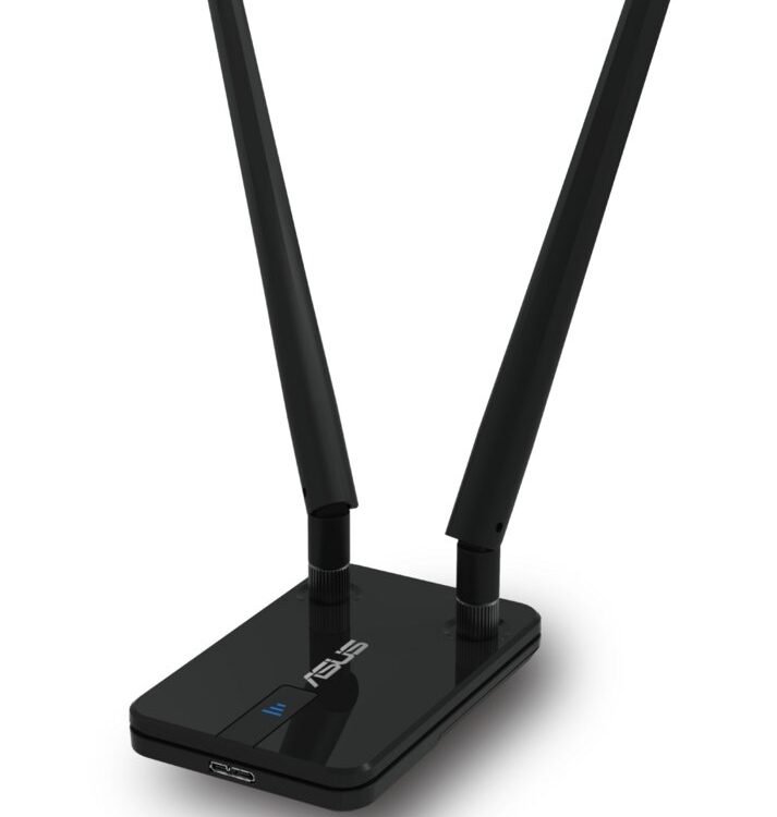 ASUS USB-AC58 | Wi-Fi 5 USB Adapter | Dual-band (2,4 GHz / 5 GHz) | 1300 Mbps | USB 3.0 | Zwart