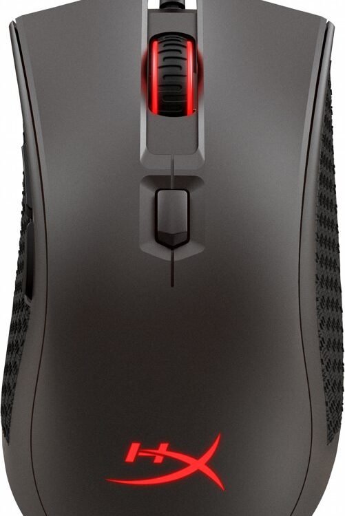 HyperX Pulsefire | Bekabelde Gaming Muis | Rechtshandig | USB-A | 16000 DPI | Zwart