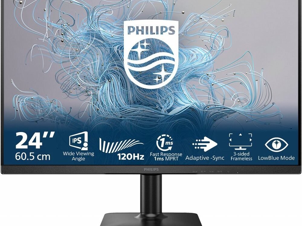 Philips 1000 series 24E2N1110/00 | 23.8" 1920x1080 Full HD IPS | 120Hz | 4ms | Monitor