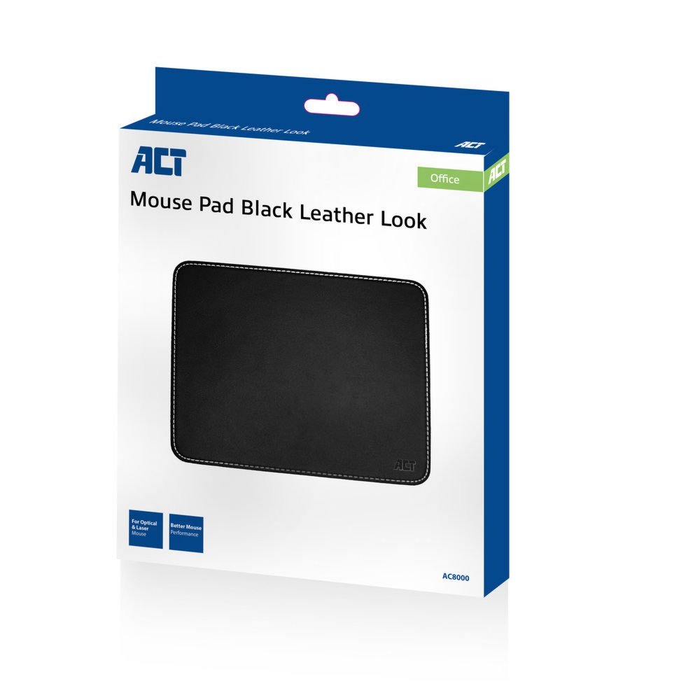 ACT AC8000 | Muismat | Zwart Leather Look - Afbeelding 3