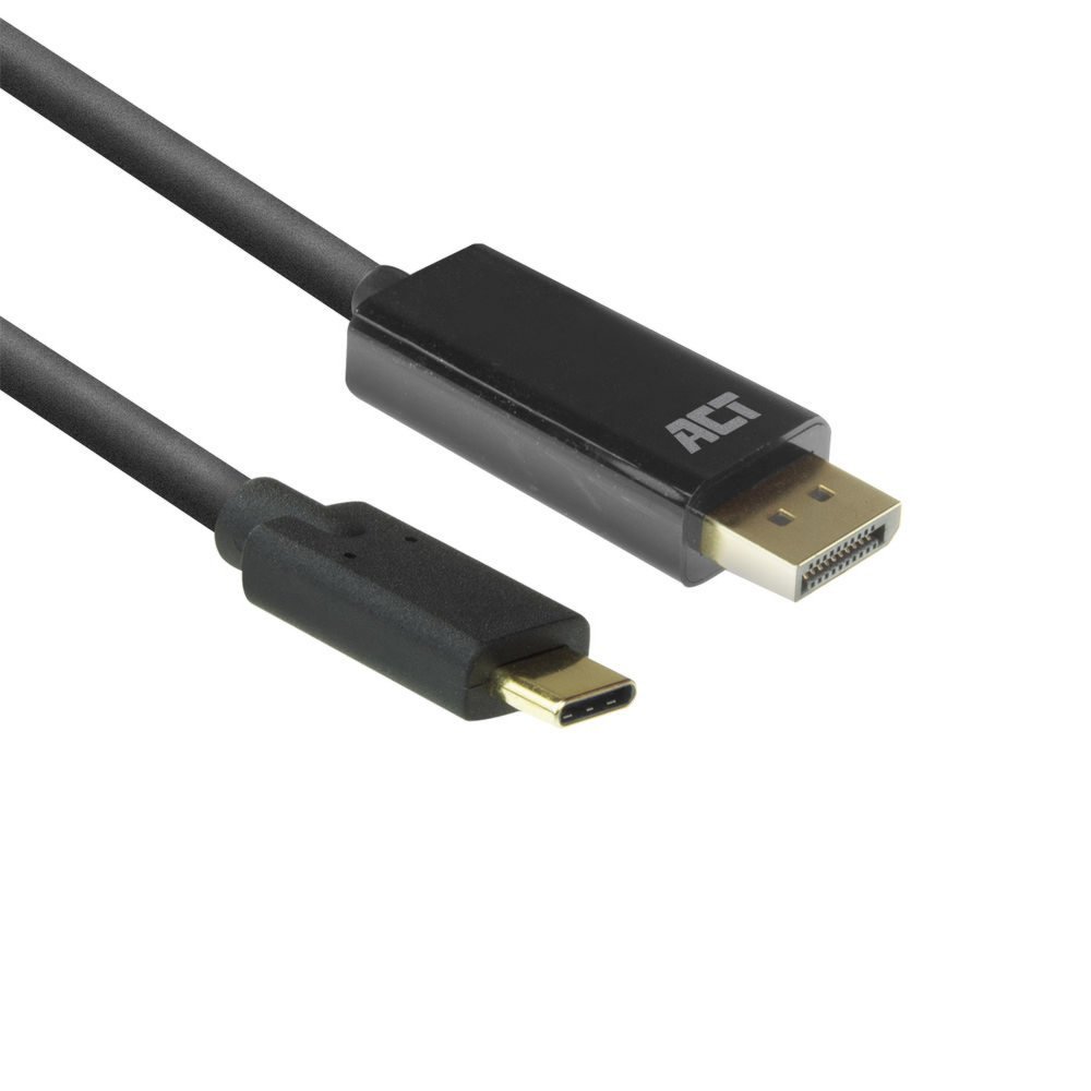 ACT AC7325 | USB-C naar DisplayPort Kabel | 2 m | Zwart - Afbeelding 2