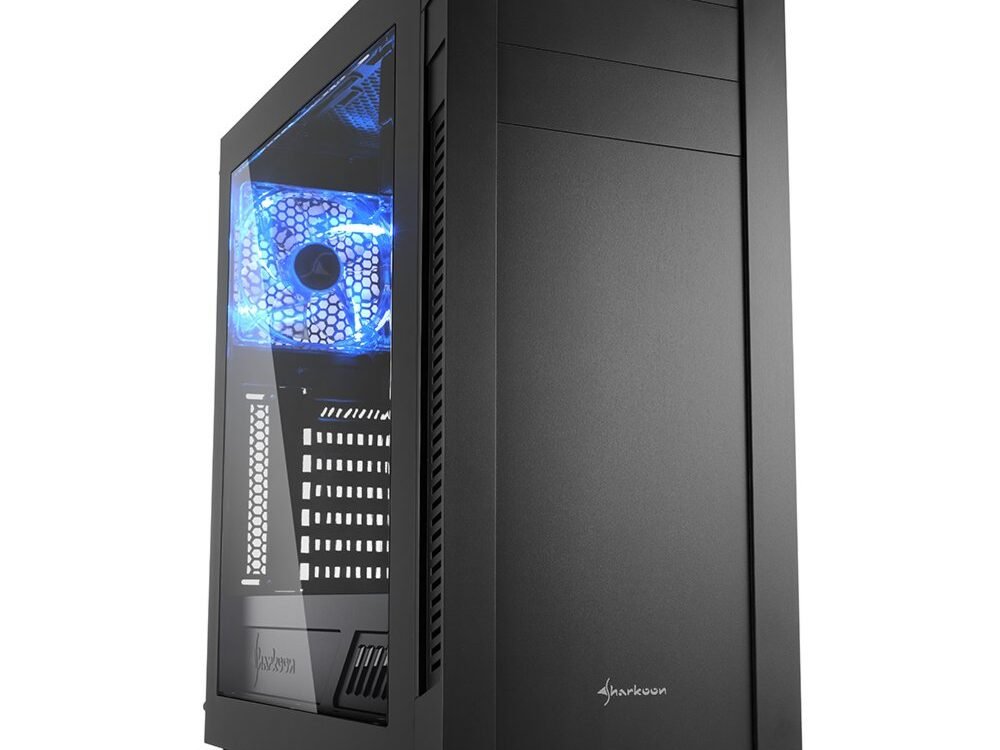Sharkoon S25-W | Midi Tower Case | Zwart