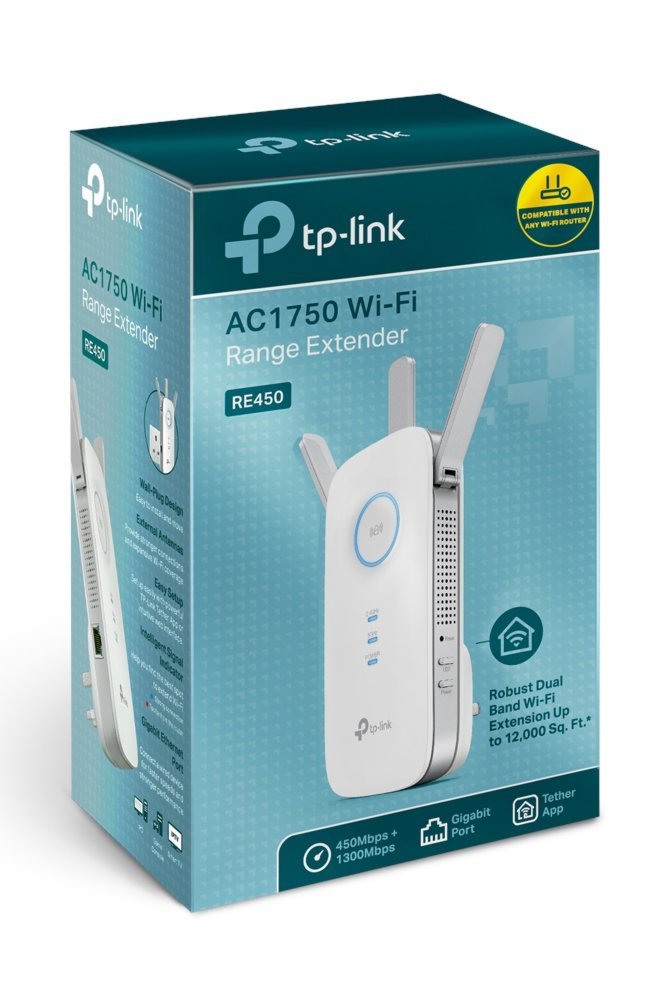 TP-Link RE450 | AC1750 Dual-Band Wifi Repeater | Gigabit Ethernet | Wit - Afbeelding 5