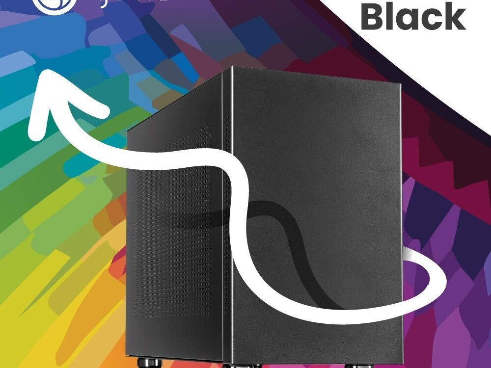 YOURS BLACK | Intel Core i7-14700 | 16 GB RAM | 1TB SSD | HDMI | Windows 11 Professional | Small Form Factor Behuizing