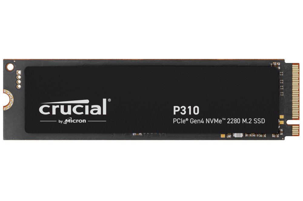 Crucial P310 | 500GB NVMe SSD | M.2 Gen4 | tot 6.600 MB/s Lezen | tot 3.500 MB/s Schrijven