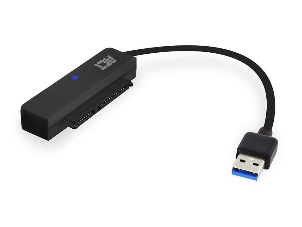 ACT kabel-tussenstuk | SATA naar USB-A | Zwart | AC1510