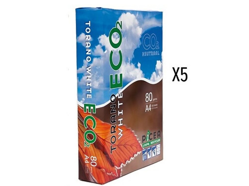 Printpapier Torano White | A4 | 80 g/m² | 5x500 Pack