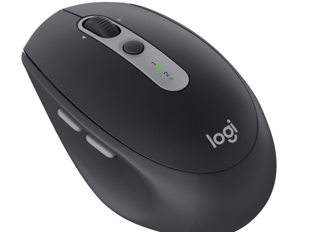 Logitech M590 Multi-Device Silent | Draadloze Muis | Rechtshandig | RF + Bluetooth | 1000 DPI | Zwart