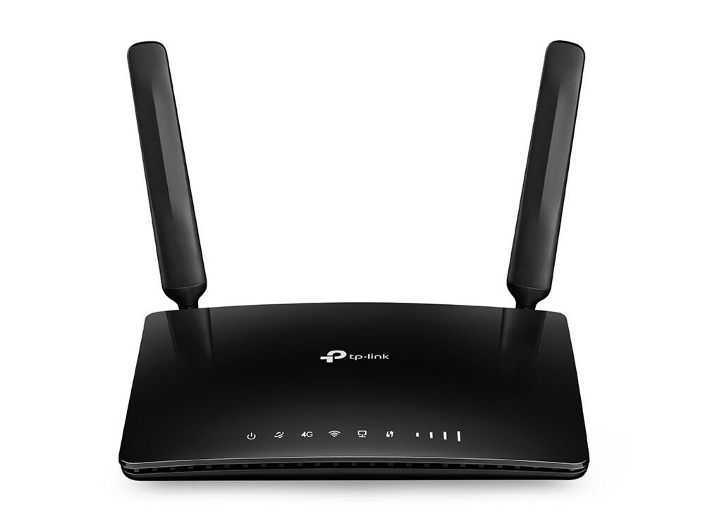 TP-Link TL-MR150 | 4G LTE Router | WiFi 4 (802.11n) | Fast Ethernet | Single-band (2,4 GHz) | Zwart