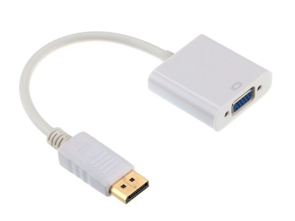 Gembird DisplayPort naar VGA Adapter | Wit