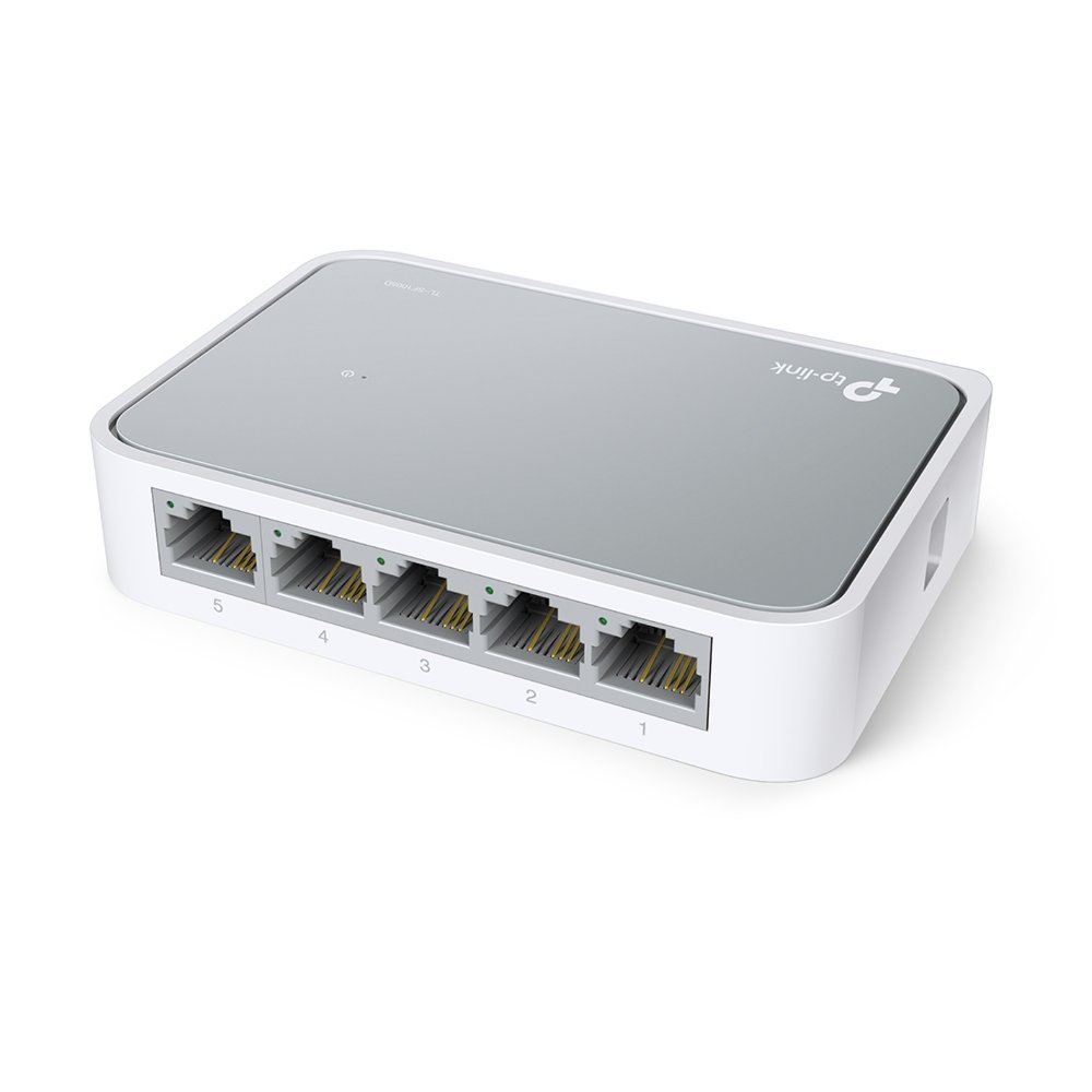 TP-Link TL-SF1005D | Unmanaged Switch | 5-poorts Fast Ethernet (10/100 Mbps) | Wit - Afbeelding 5