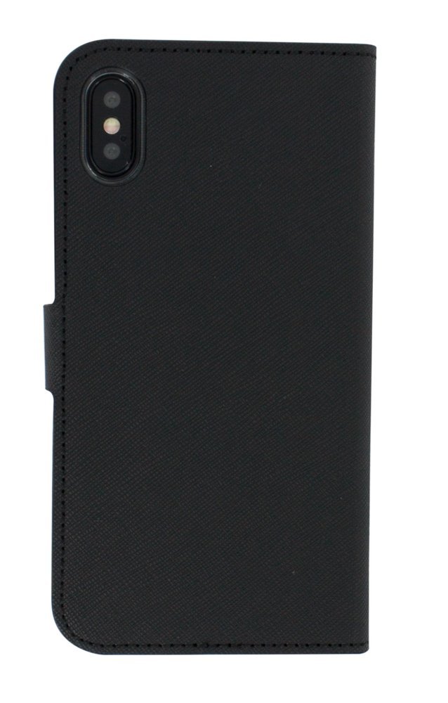 Mobiparts Saffiano Wallet Case | Apple iPhone X, iPhone XS | Black - Afbeelding 4