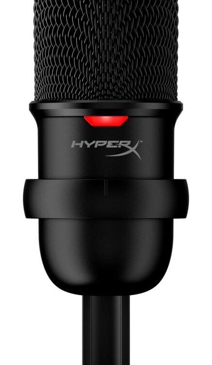 HyperX SoloCast | USB Condensator Gaming Microfoon | 24-bit/96kHz | Tap-to-Mute | Cardioïde | Zwart