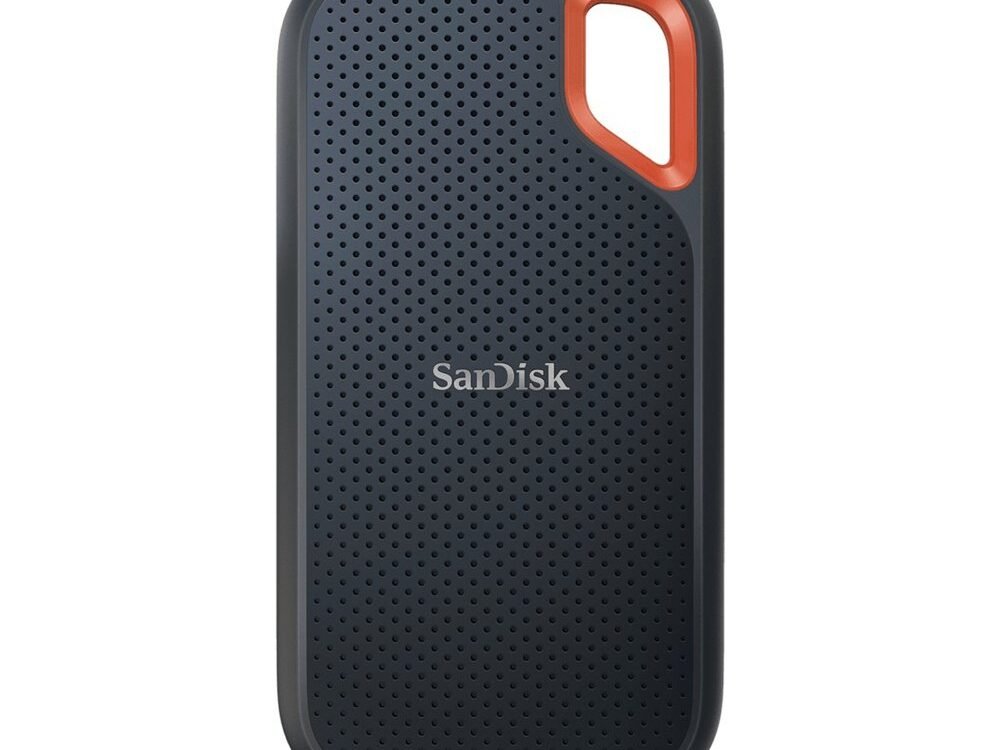SanDisk Extreme Portable | Externe SSD | 2000GB | USB 3.2 | Zwart | Compact & Robuust