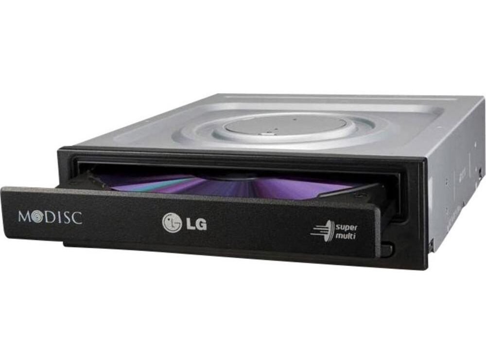 LG GH24NSD1 | Intern DVD Super Multi DL Station | Zwart