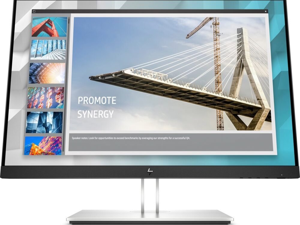 HP E24i G4 24" | 1920x1200 WUXGA IPS | 60Hz | 5ms | 99% sRGB | USB Hub | Ergonomisch Verstelbaar | Monitor