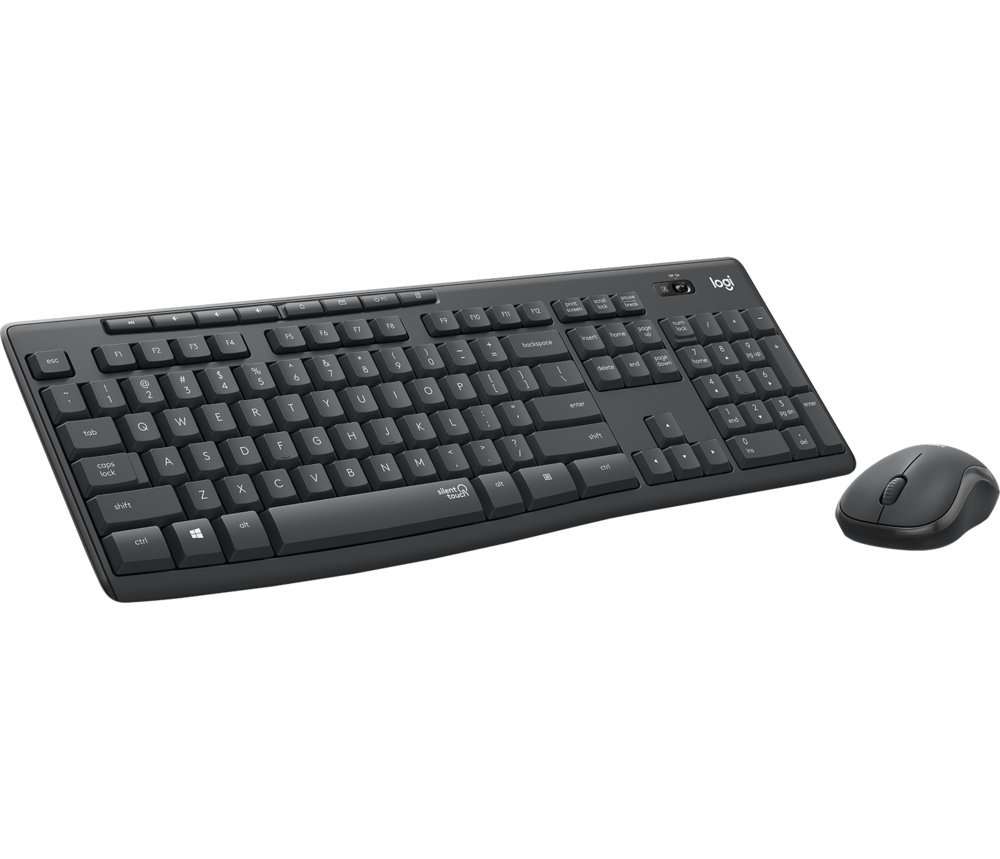 Logitech MK295 Silent | Draadloze Muis-en-Toetsenbordcombo | USB-ontvanger | QWERTY | Zwart - Afbeelding 5
