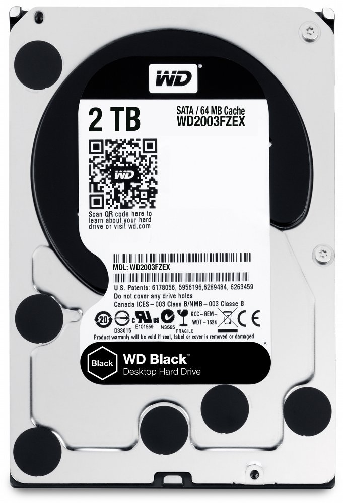Western Digital Black Performance HDD 3.5" | 2TB SATA III | 7200RPM - Afbeelding 4