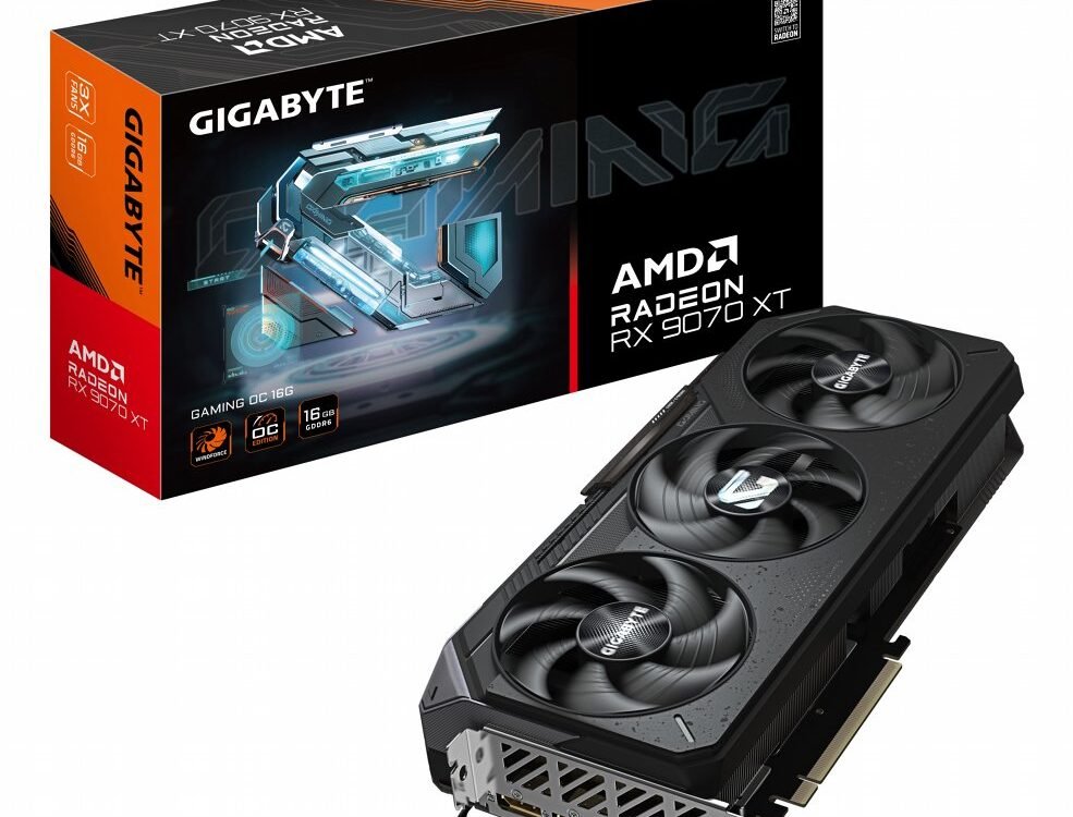 Gigabyte Radeon RX 9070 XT GAMING OC | 16GB GDDR6 VRAM | Videokaart | GPU | AMD