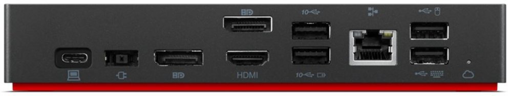 Lenovo ThinkPad Smart Dock | Universal USB-C | Thunderbolt 4 | Zwart - Afbeelding 4