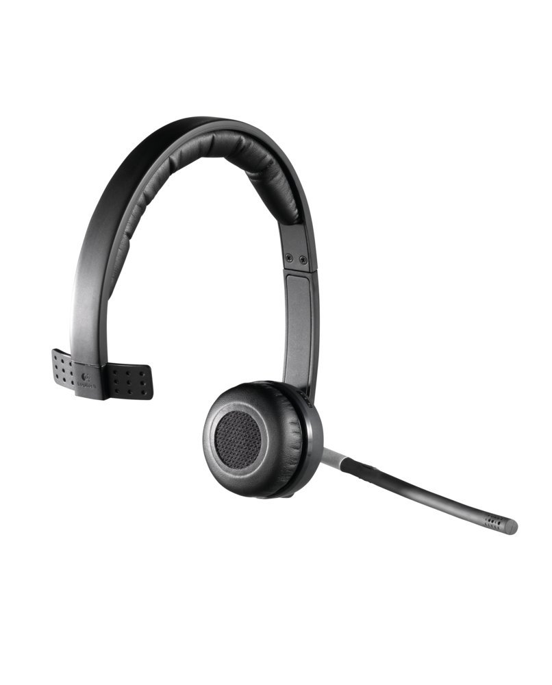 Logitech H820e | Draadloze Mono On-Ear Headset | Zwart - Afbeelding 3