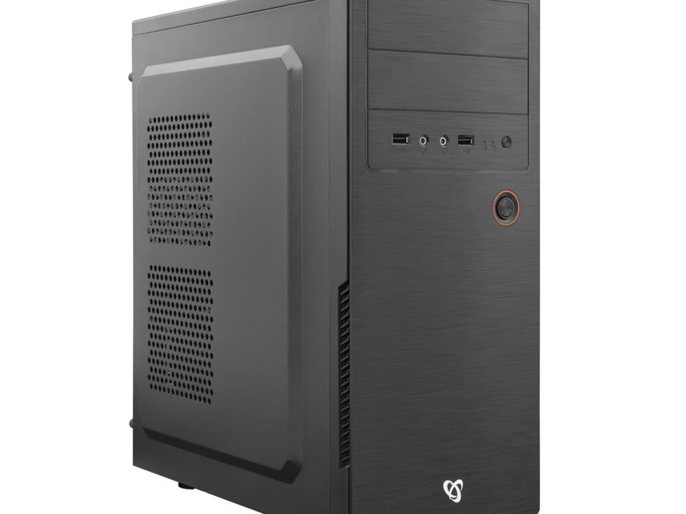 SBOX PCC-180 | Midi Tower Case | Zwart | Geen PSU