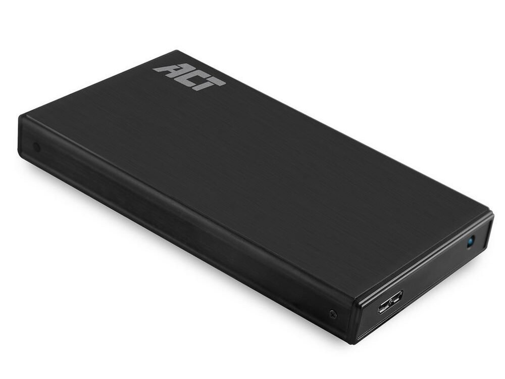 ACT AC1200 | USB 3.0 2.5" HDD/SSD Behuizing | Zwart | Opslagstations