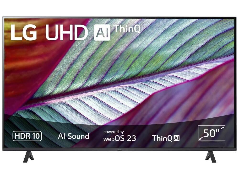 LG 50UR78006LK 50" | Ultra HD 4K LED Smart TV | WebOS 23 | α5 AI Processor Gen6 | HDR10 | Bluetooth & Wifi | 50Hz