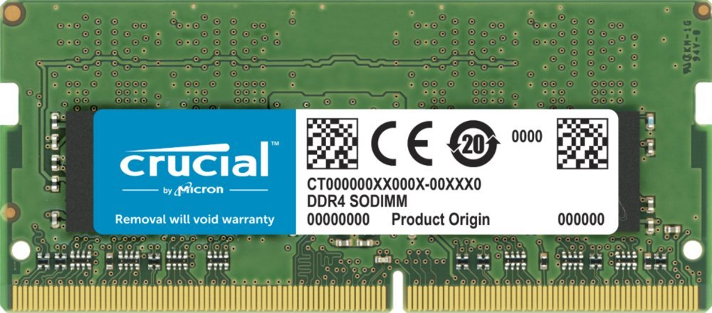 Crucial | 1x32GB DDR4 | 3200MHz | SODIMM | CL22 | Geheugenmodule | RAM