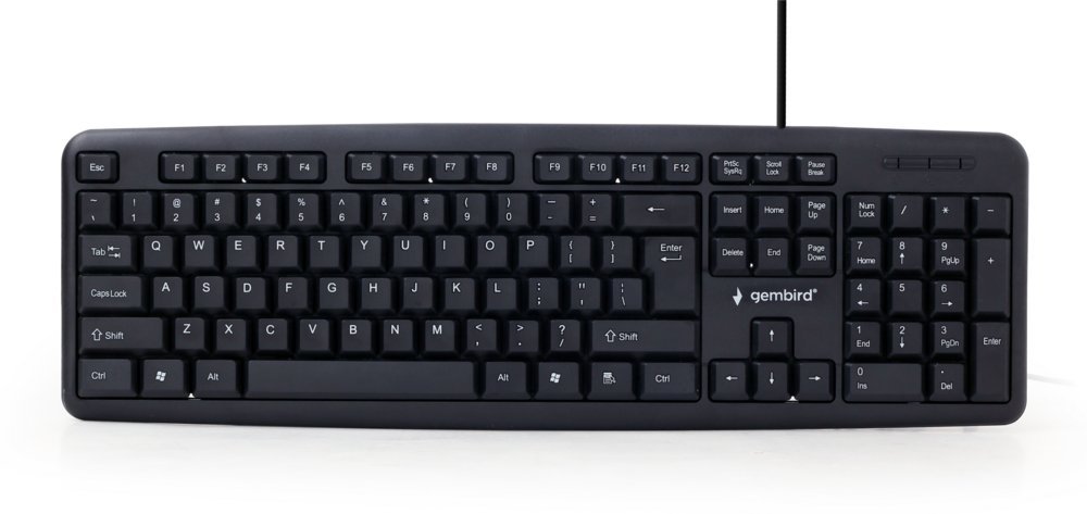 Gembird KB-U-103 | Bedraad Toetsenbord | QWERTY - Afbeelding 4